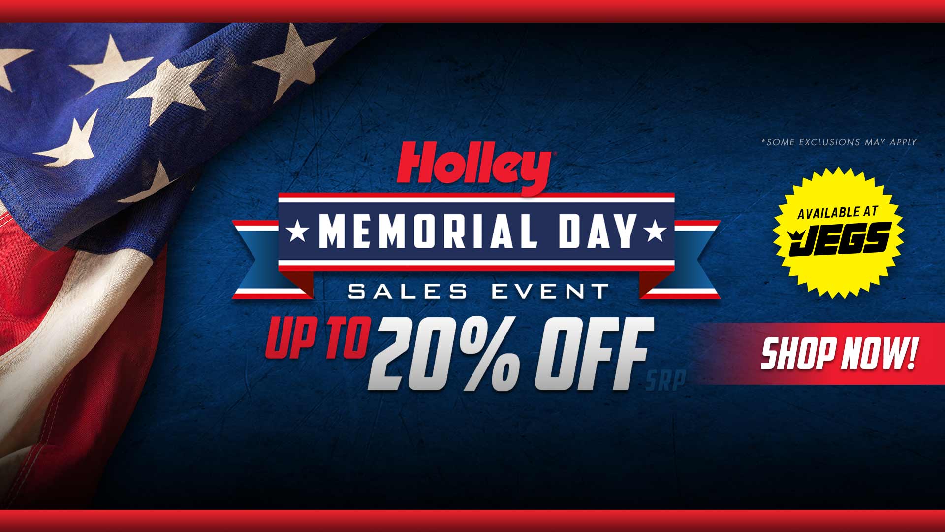 Holley Memorial Day Promo