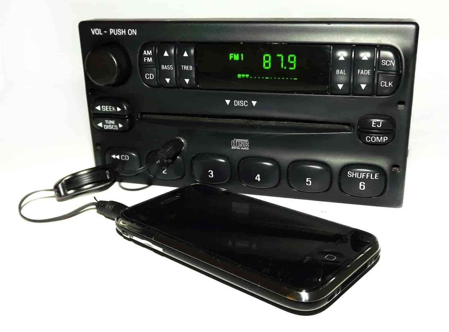 Replacement Radio w/Auxiliary Input for 2000-2003 Ford Ranger