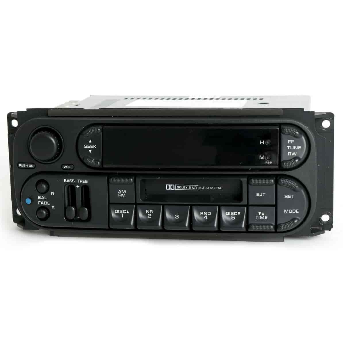 Replacement Radio w/Bluetooth for 2001-2007 Chrysler/Dodge/Jeep w/RBB Radio Code