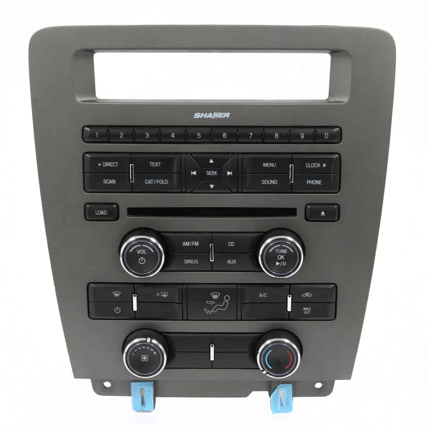 Replacement Radio and Climate Control Panel 2011-2014 Ford Mustang