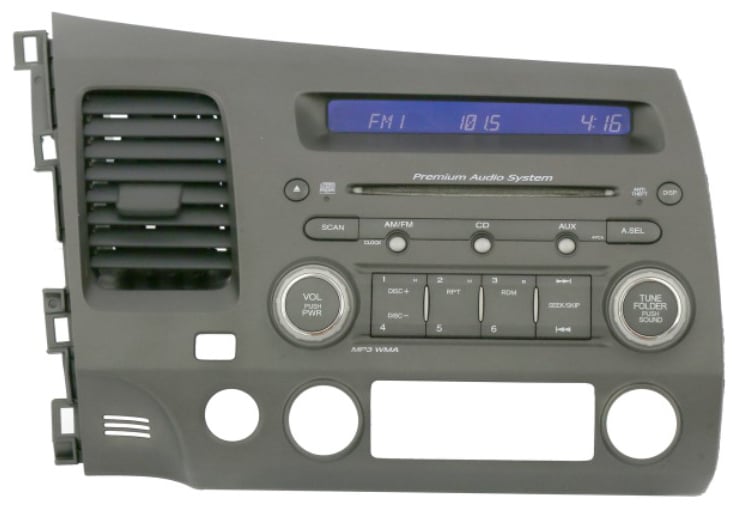AM/FM CD Radio with MP3, Satellite Capabilities for 2009-2011 Honda Civic