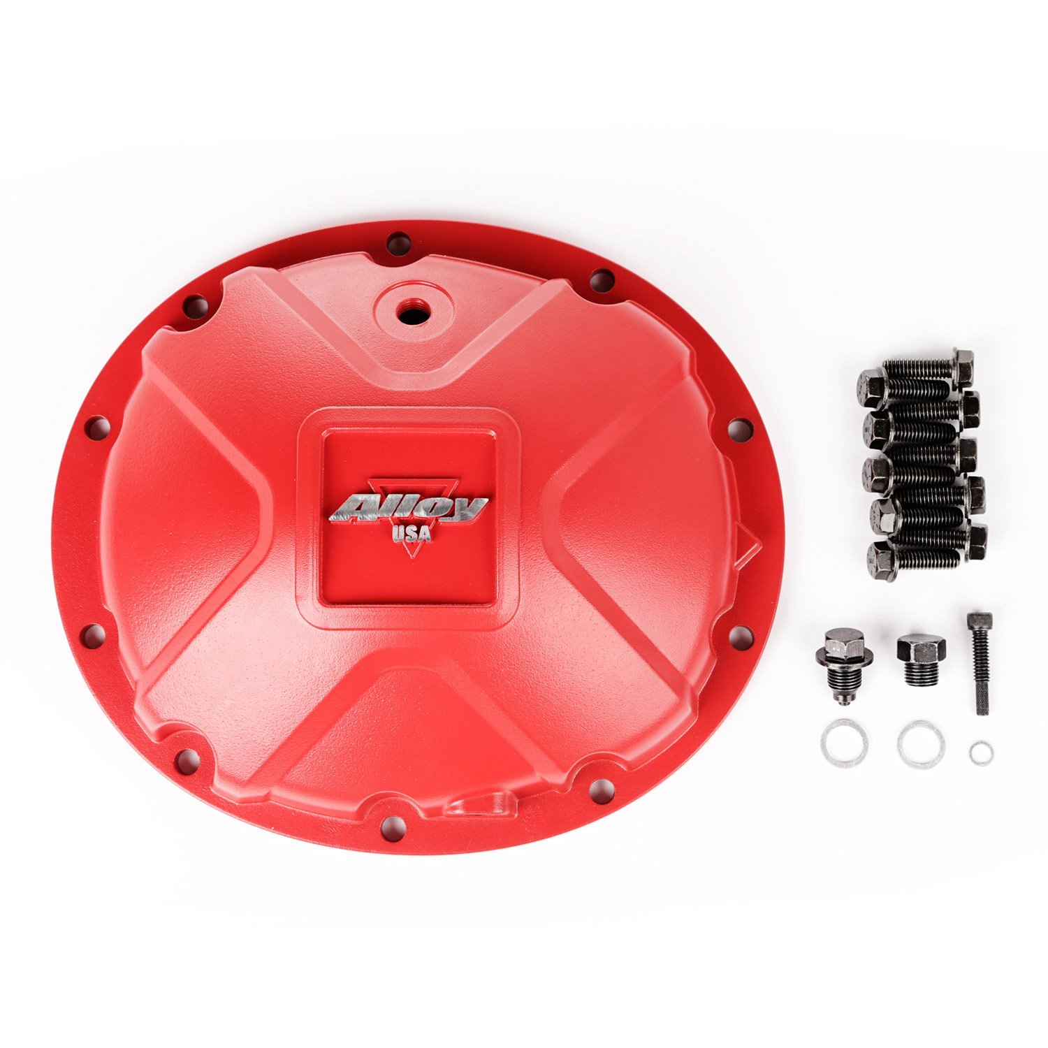ALUM DIFF COVER D35 RED