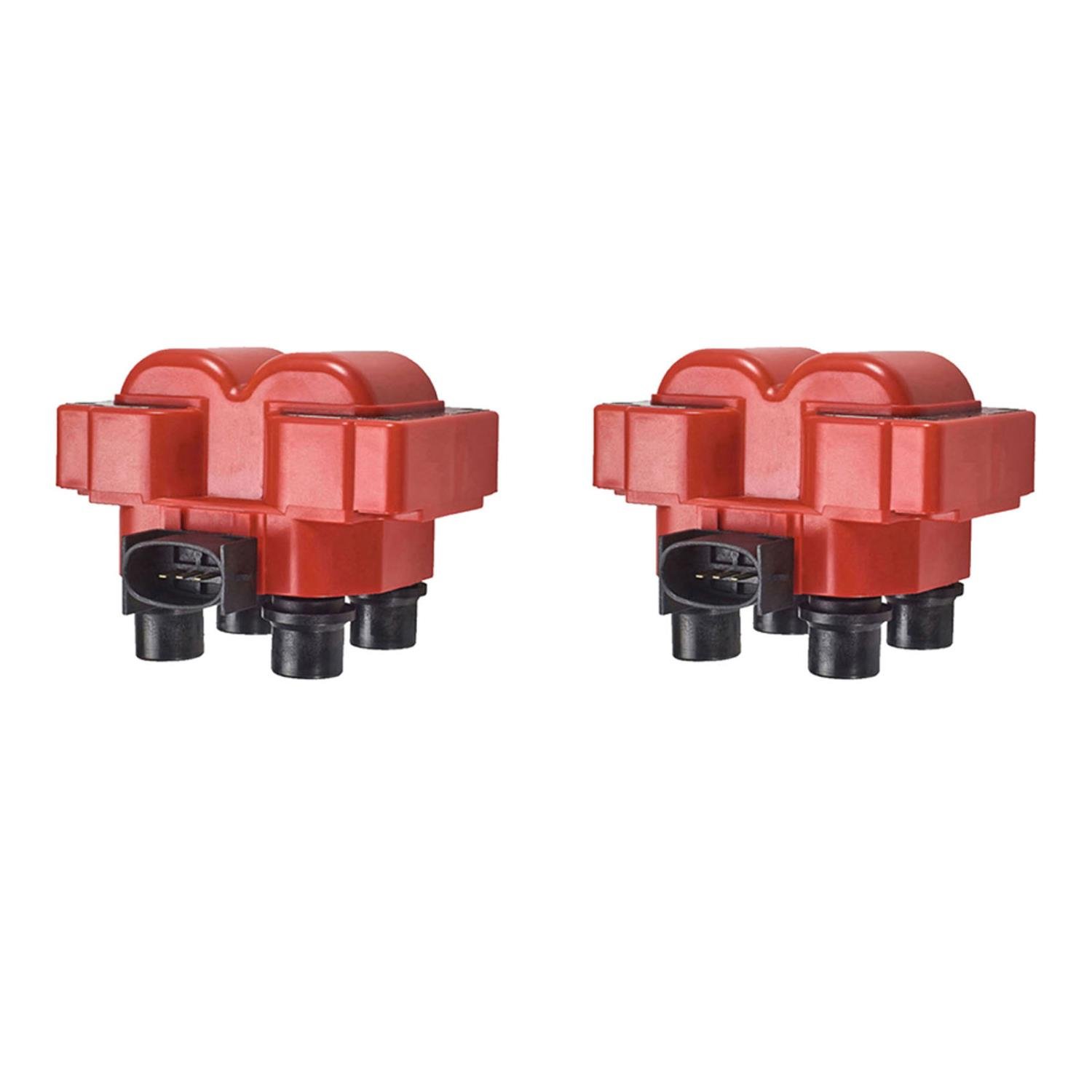 High-Performance Ignition Coils for Ford F-150/F-250, Lincoln Mercury [Red]