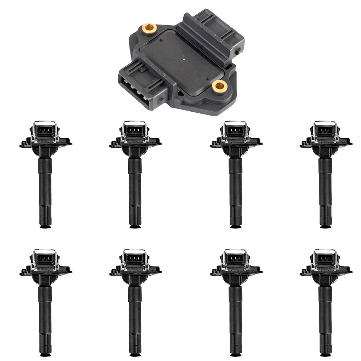 OE Replacement Ignition Coil and Ignition Module Kit, 1998-2002 Volkswagen Passat, 1998-2002 Audi A4/A6/A8 Quattro