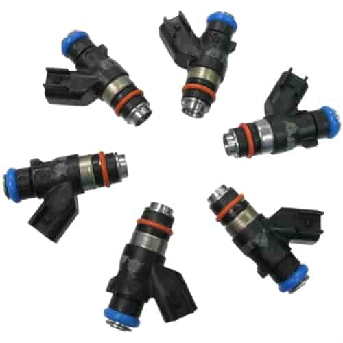 Fuel Injector Kit set of 6 81Ibs/Hr @ 43.5PSI High