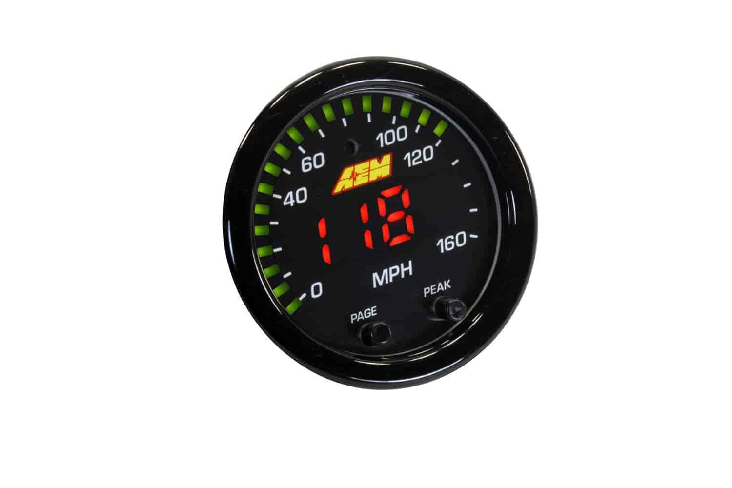 X-Series GPS Speedometer Gauge 0-160mph / 0-240kph
