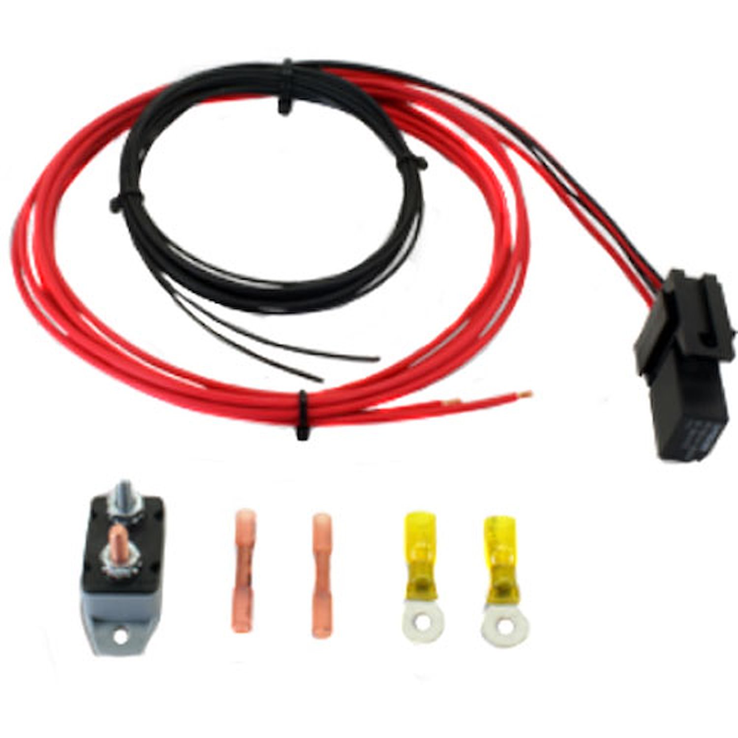 30 Amp Relay Wiring Kit Includes: 30 Amp Circuit Breaker