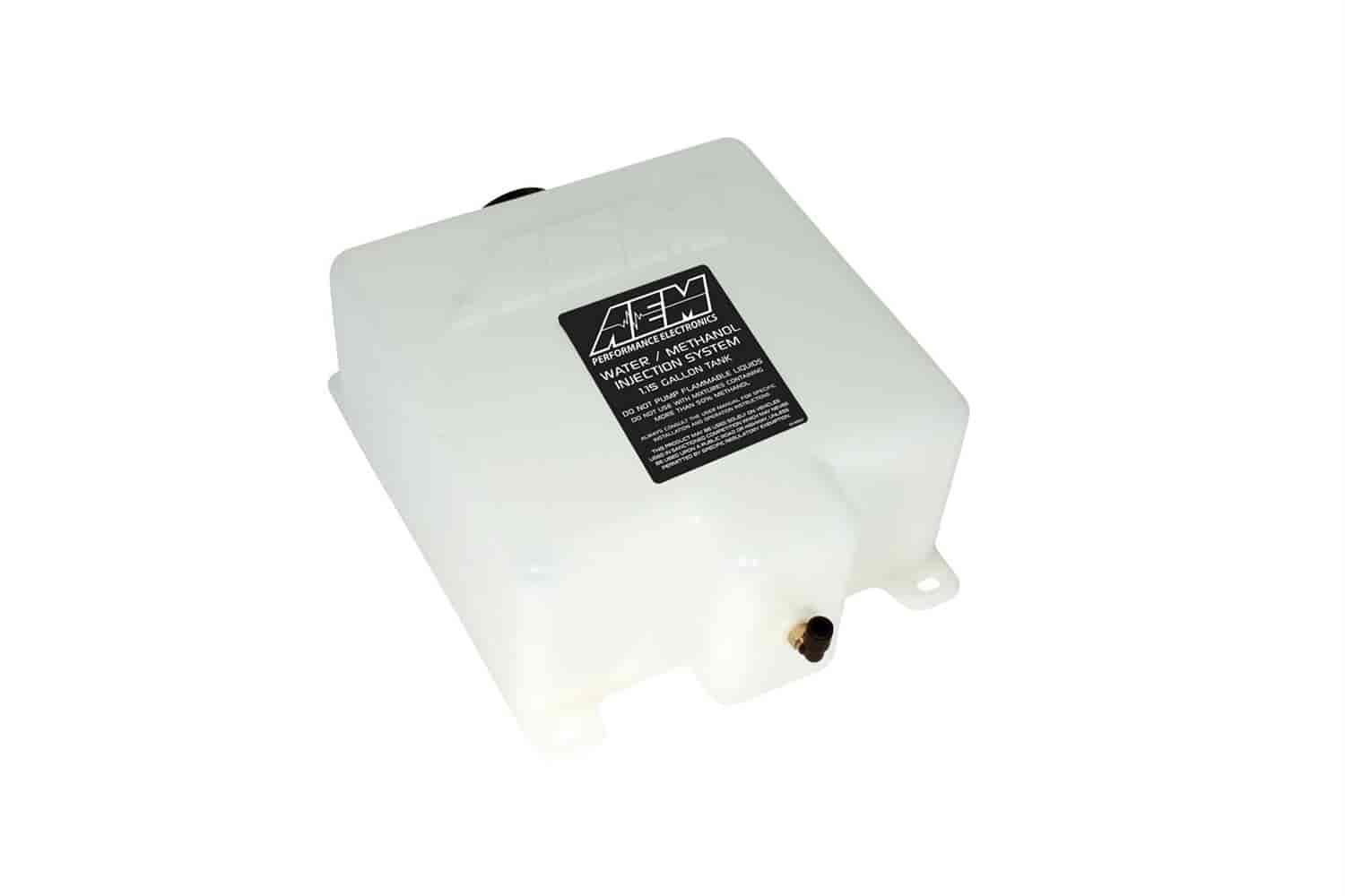 V2 Water/Methanol Injection 1.15 Gallon Tank with Conductive Fluid Level Sensor