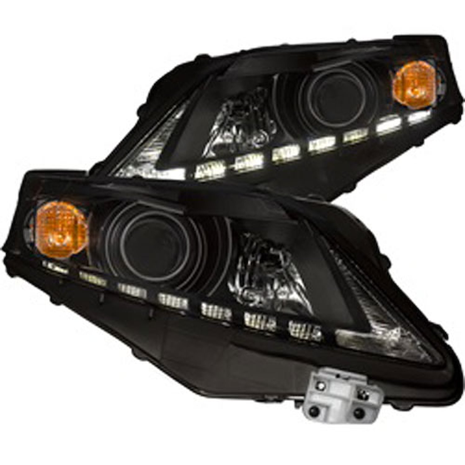 Black Housing Headlights 2010-2012 Lexus RX350