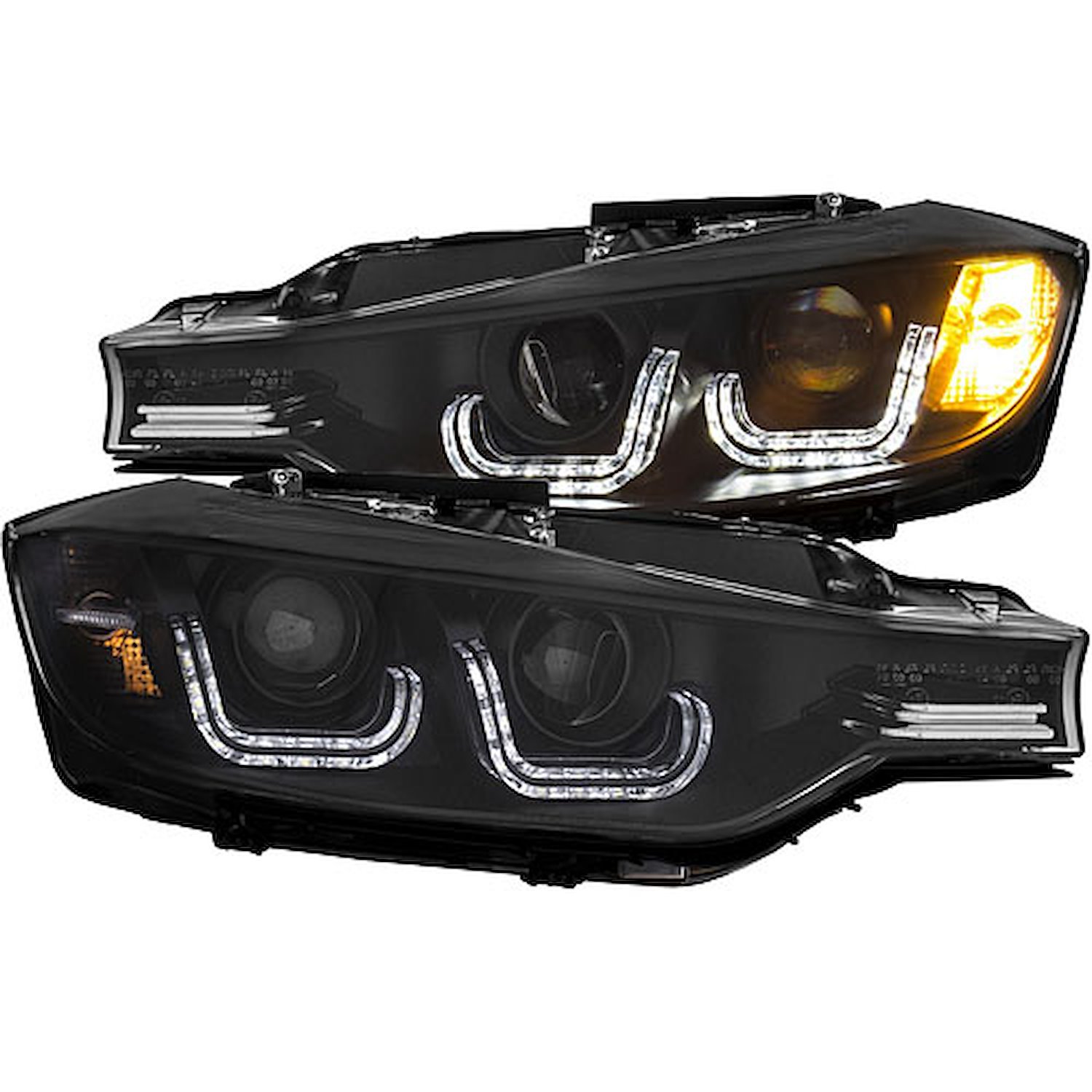 Black Housing Headlights 2012-2014 BMW 3 Series F30