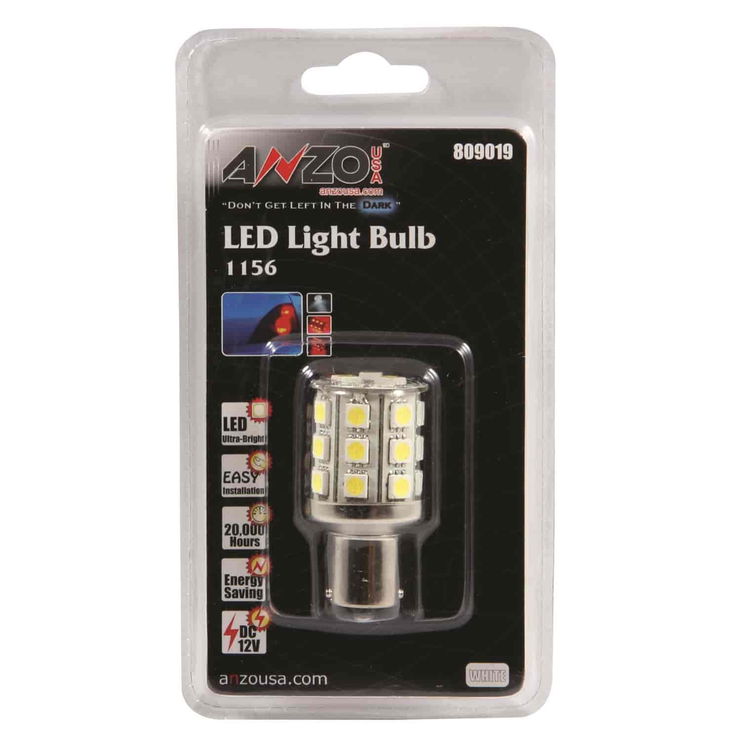LED Universal Light Bulb 1156 White -24