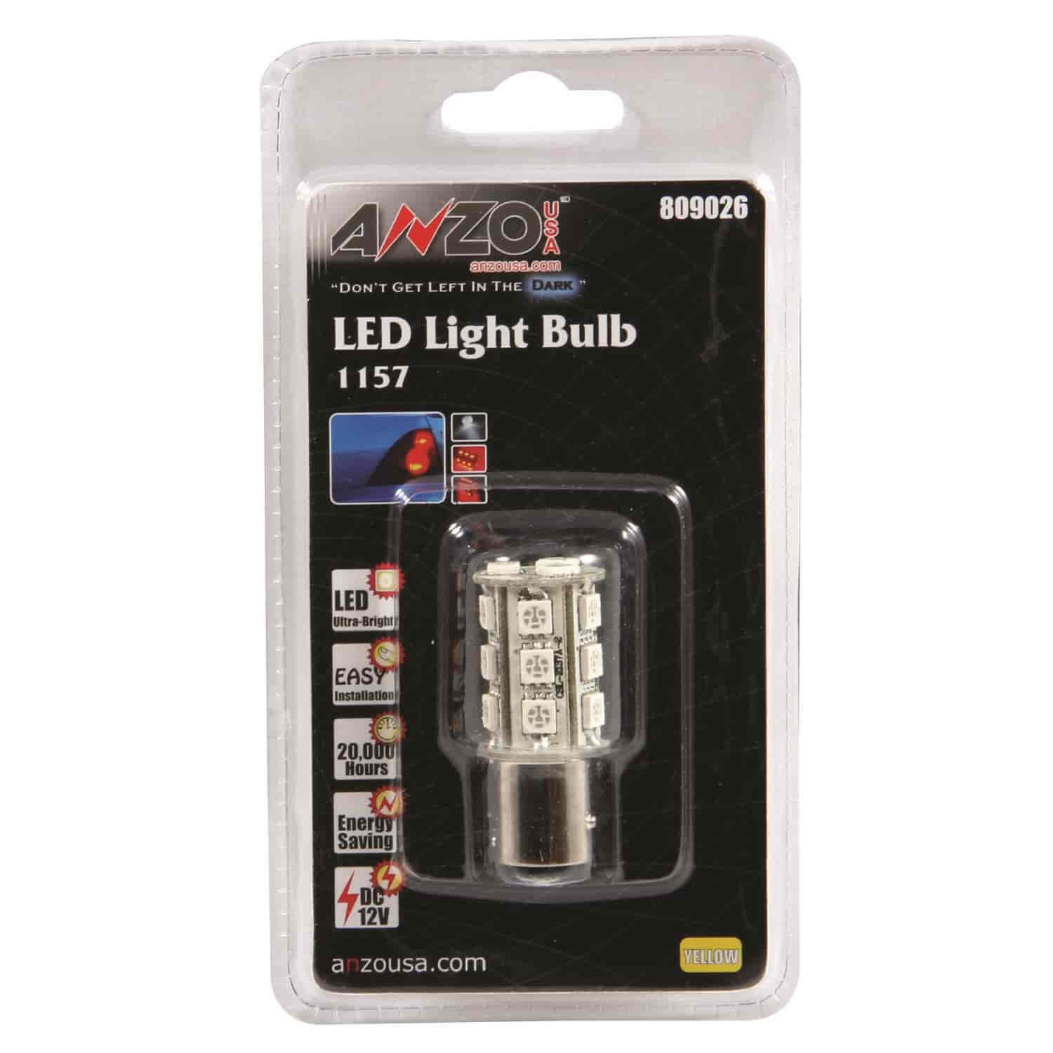 LED Universal Light Bulb 1157 Amber -18