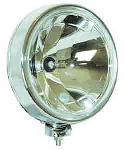 H4 9" Round HID Off Road Light Stainless Steel with Cover
