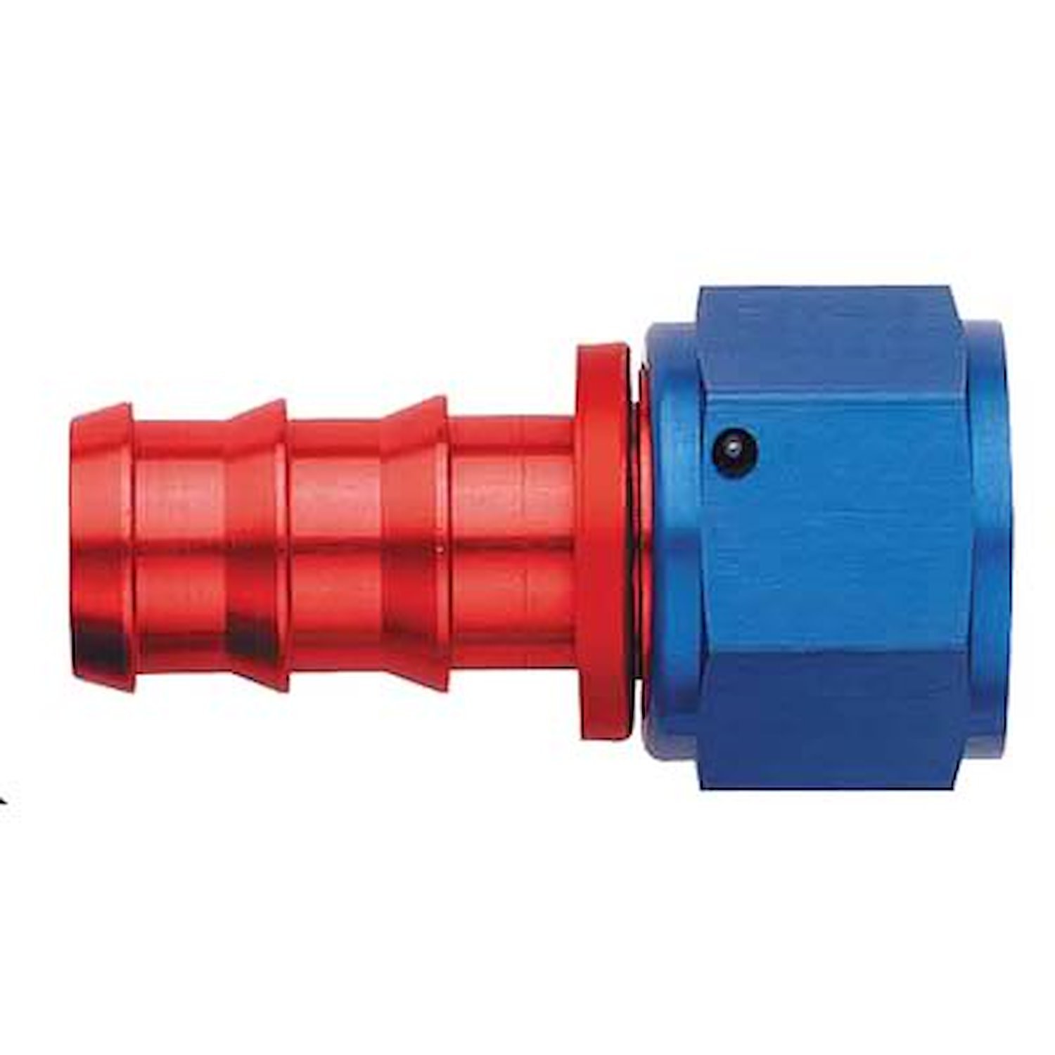 Aluminum Red/Blue Anodized Fitting -08AN Hose Size