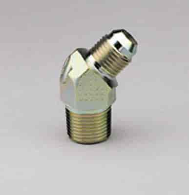 -20AN Dash 1-1/4in. Dash Steel - 45 deg. Male AN To Pipe Adapter