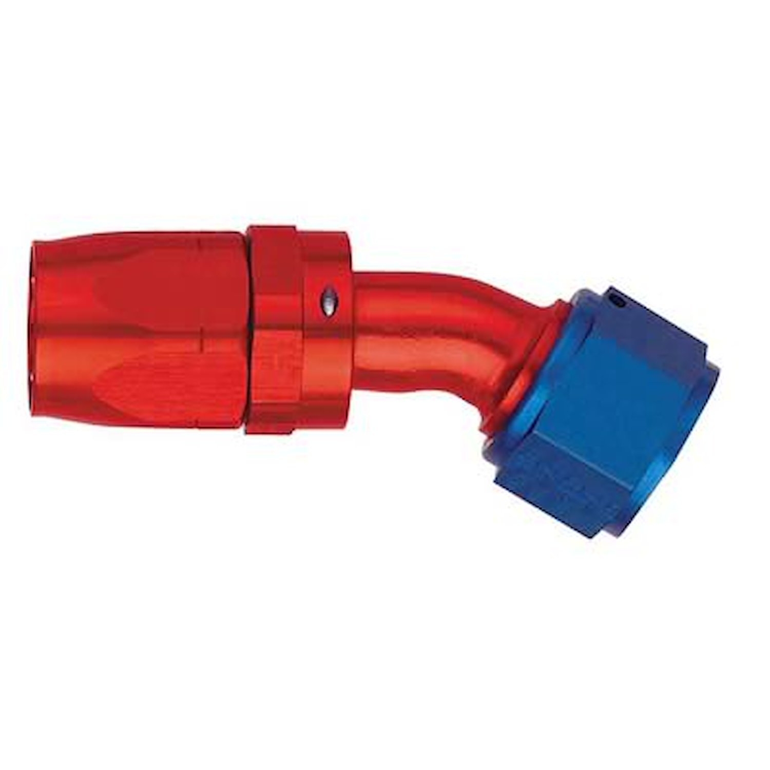 Aluminum Red/Blue Anodized Fitting