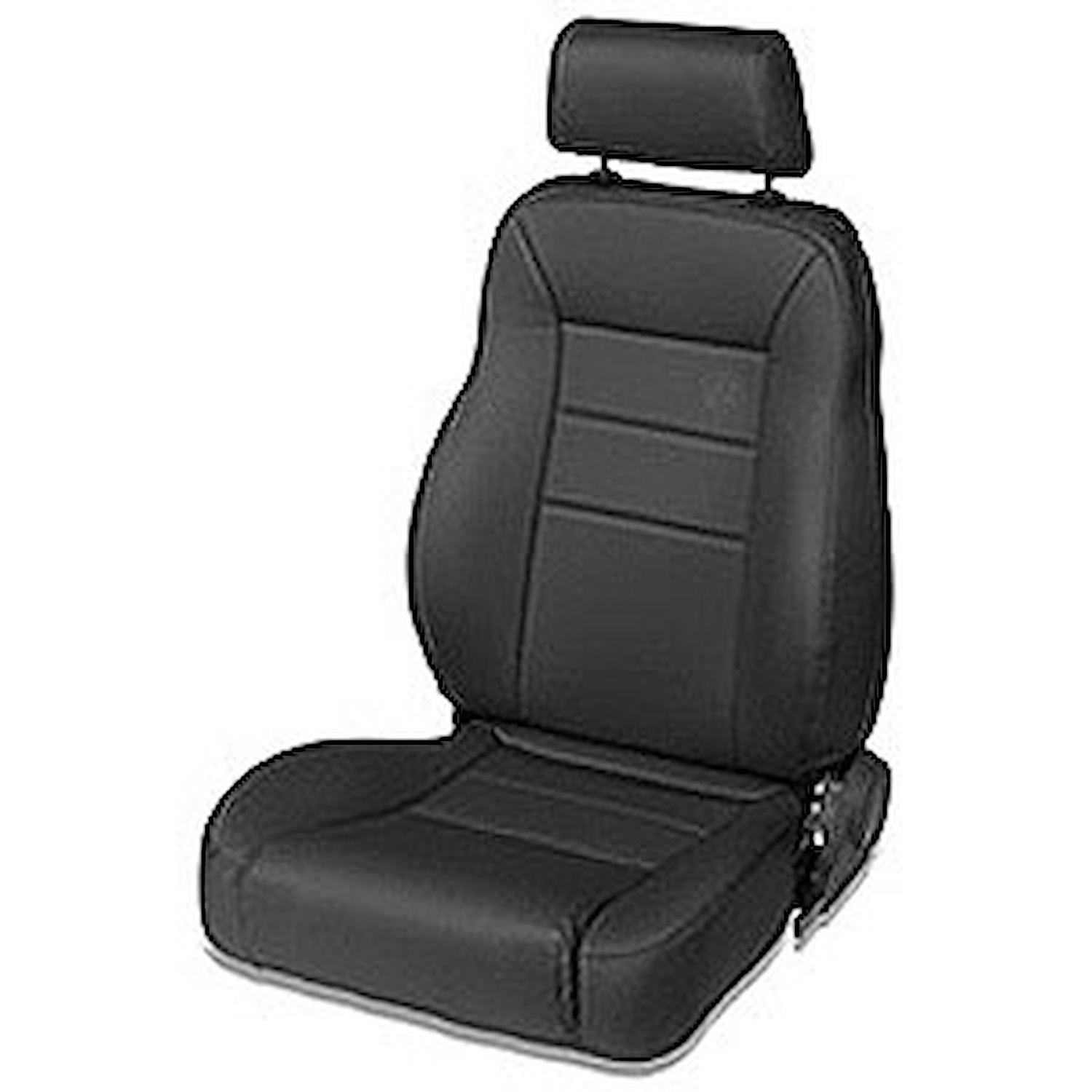 Trailmax II Pro Seat, Black Denim, Front, High-Back, Vinyl, Premium Bucket, Driver side,