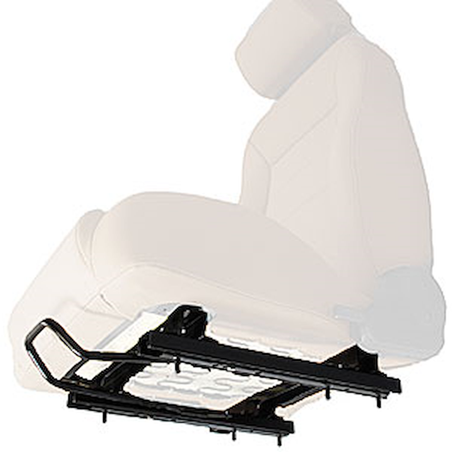 Seat Adapter/Slider Kit, Black, Front Left, Fits All TrailMax II Seats,