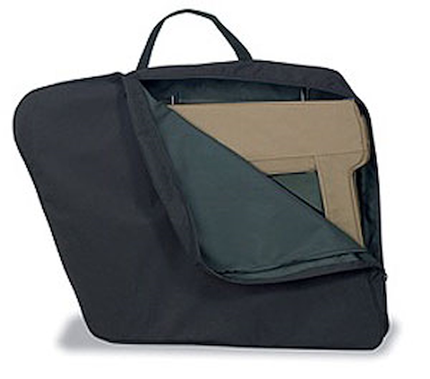 Door Jackets, Black, Holds Two Upper Soft Doors,