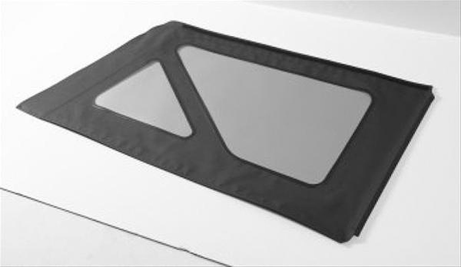 Window Replacement Set, Black Diamond, Incl. 2 Side Windows & Rear Window, 2-door, For Sailcloth Replace-a-Top or Supertop NX