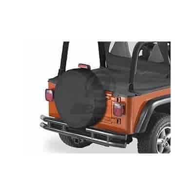 Spare Tire Cover, Black Diamond, Large, 30 in. x 10 in.,
