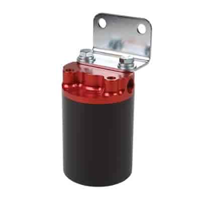 SS Series Fuel Filter Red cap/Black base