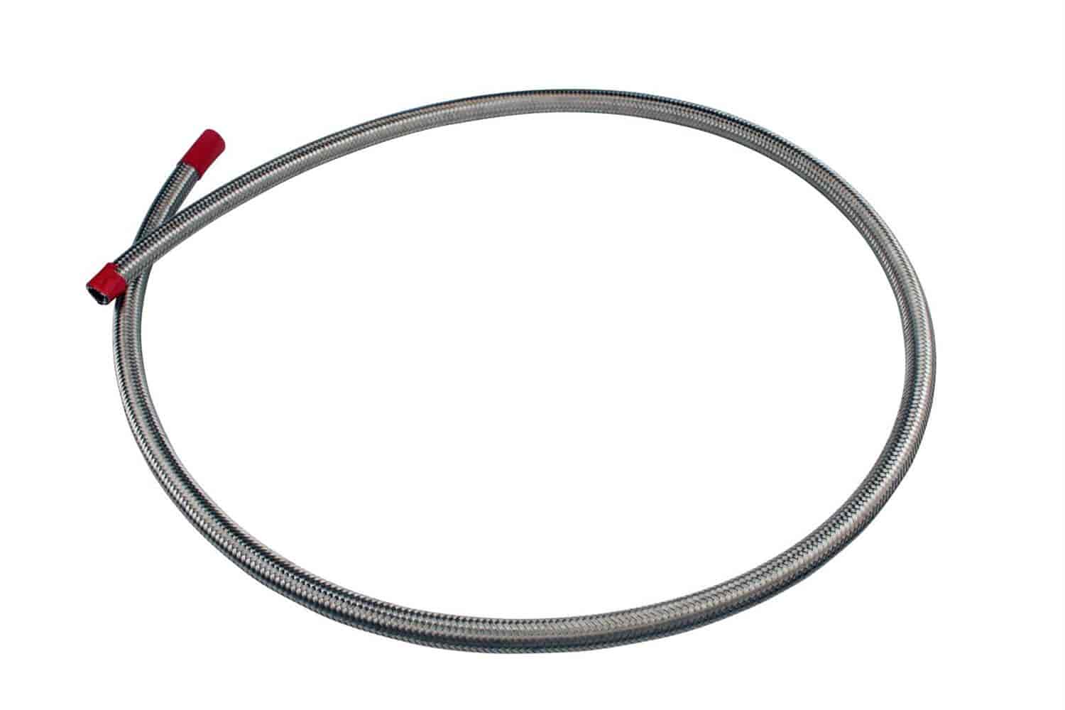 Braided Stainless Steel Fuel Hose -6AN x 4 ft