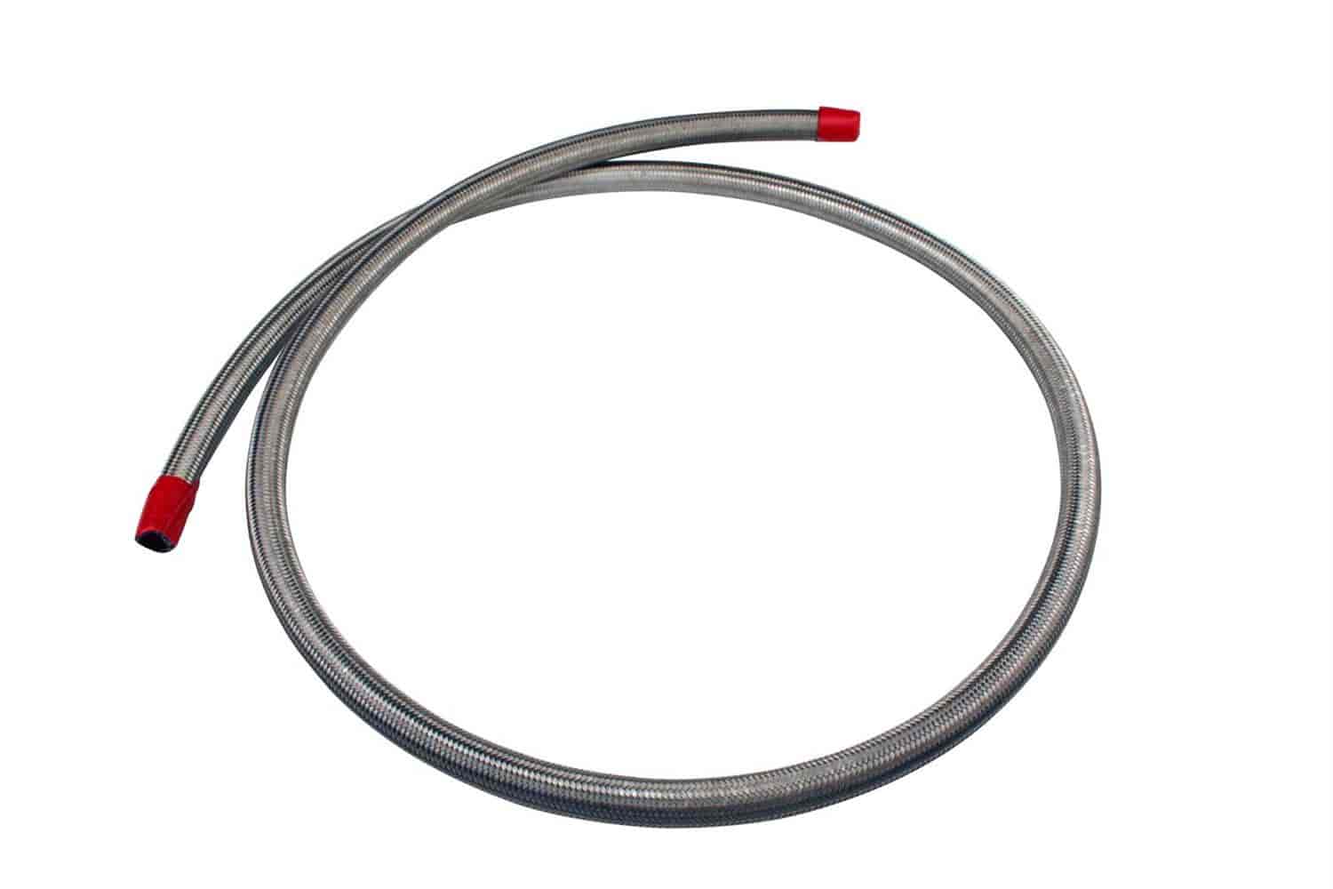 Braided Stainless Steel Fuel Hose -8AN x 4 ft
