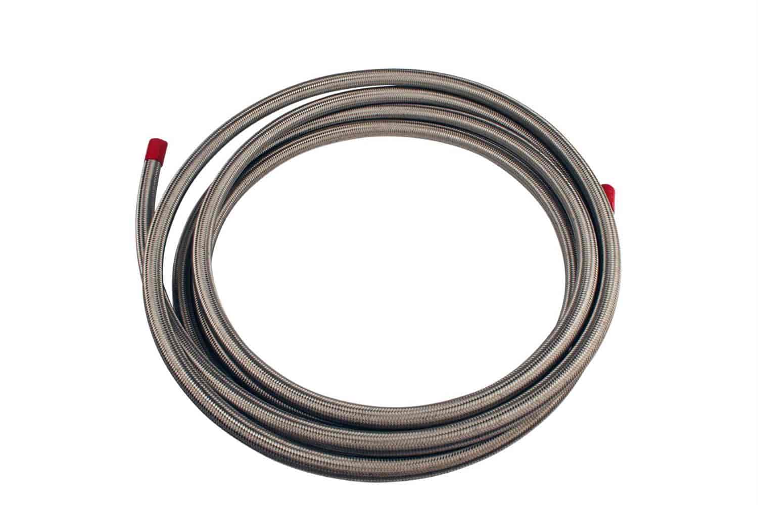 Braided Stainless Steel Fuel Hose -8AN x 16 ft