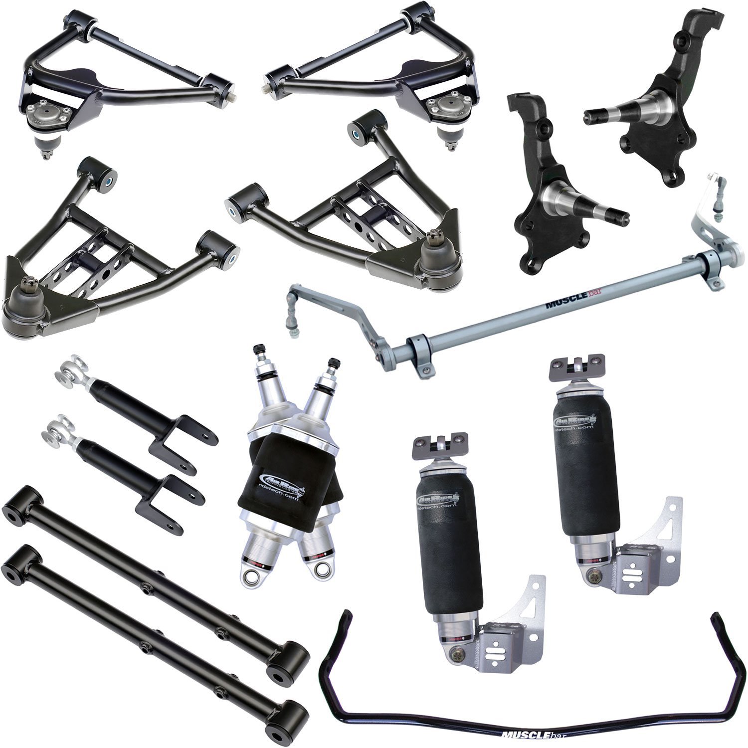 Complete Air Suspension System for 1968-1972 GM A-Body