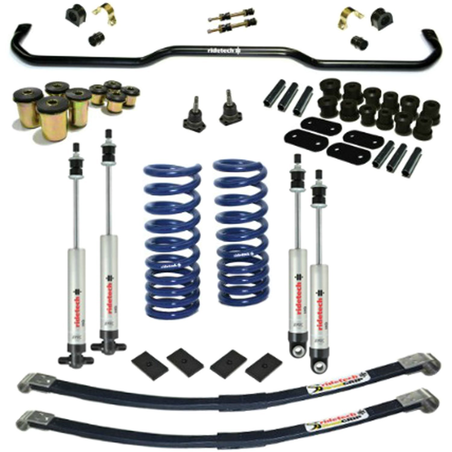 11265010 StreetGrip Suspension System for 1968-1974 Chevy Nova w/Small Block or GM LS Engine (w/Bushings & Ball Joints)