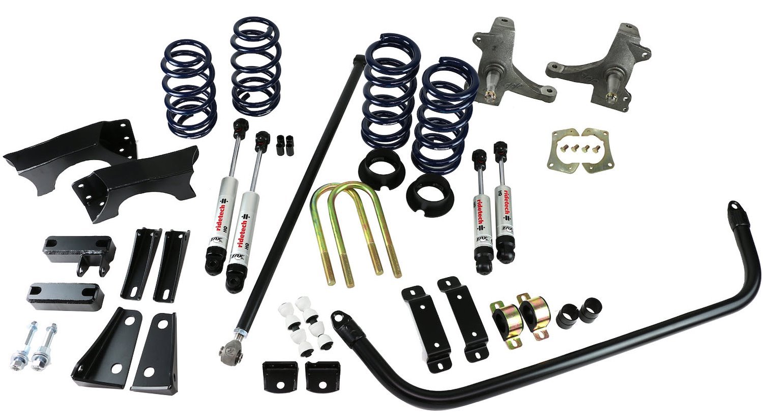 StreetGrip Suspension System for 1971-1972 GM 2WD Trucks w/Small Block, GM LS Engines (No Control Arm Bushing Kit)