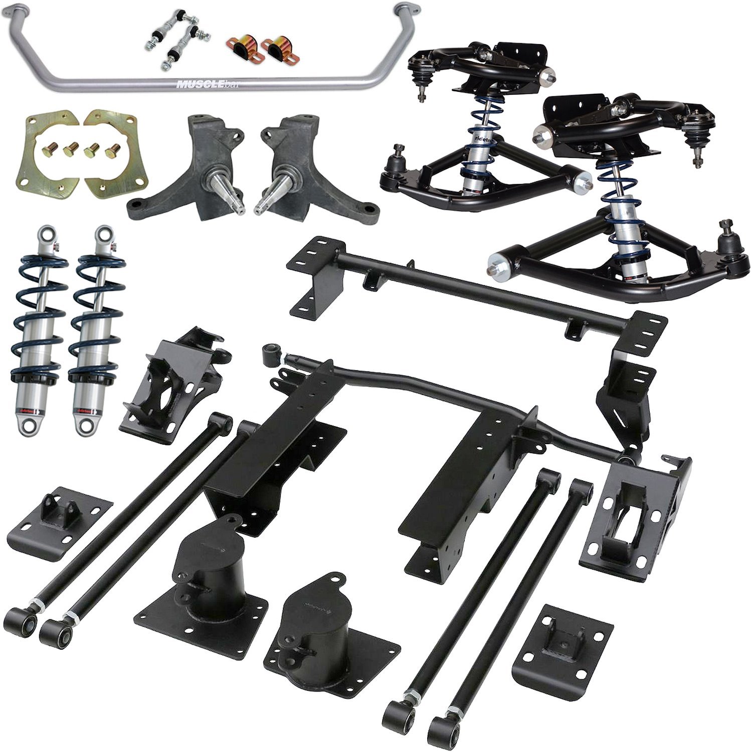 Complete Coil-Over Suspension System for 1973-1987 Chevy / GMC C10