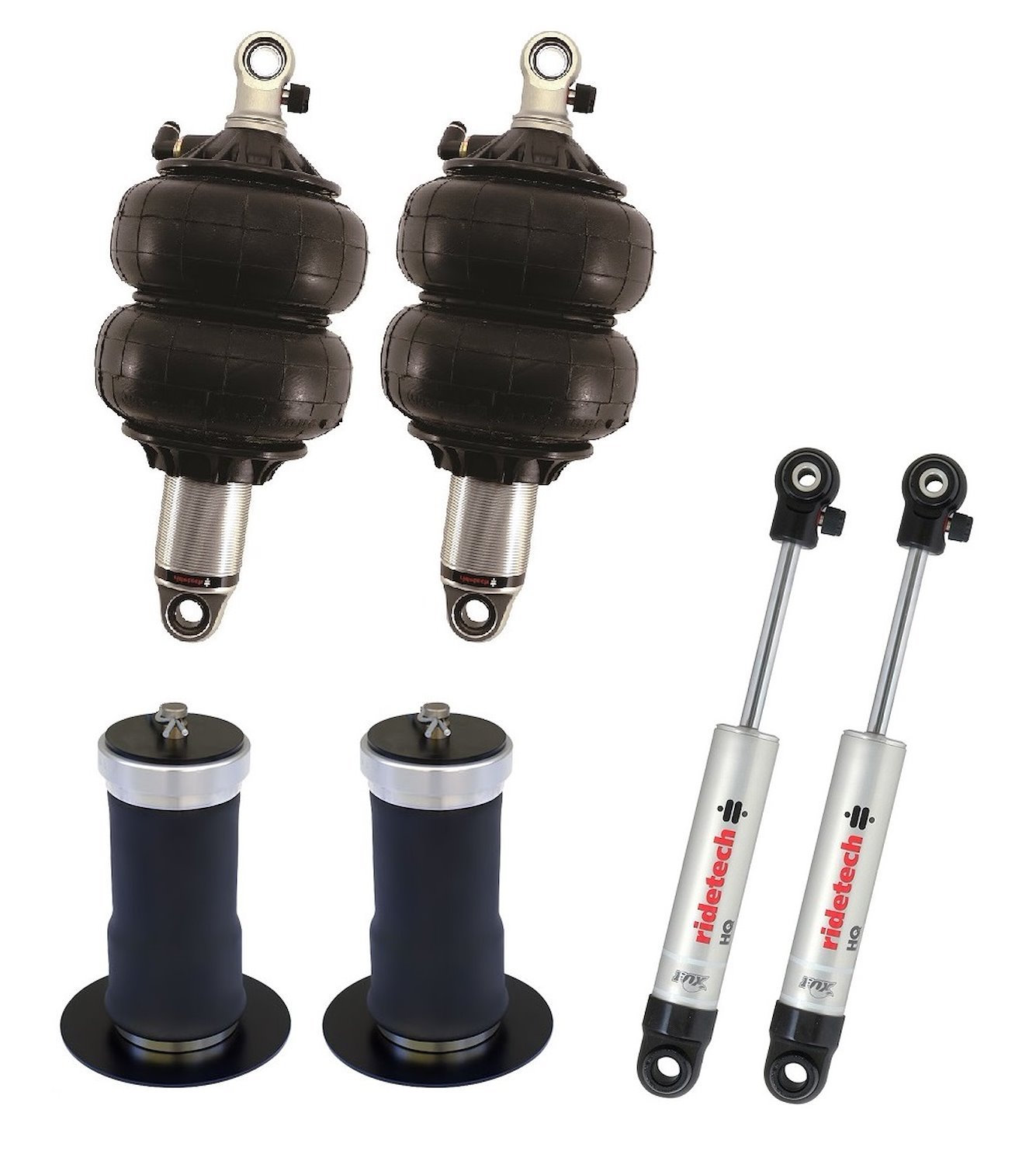 Air Suspension System for 00-06 Tahoe/Yukon. Includes front HQ Series front Shockwaves/ rear CoolRid
