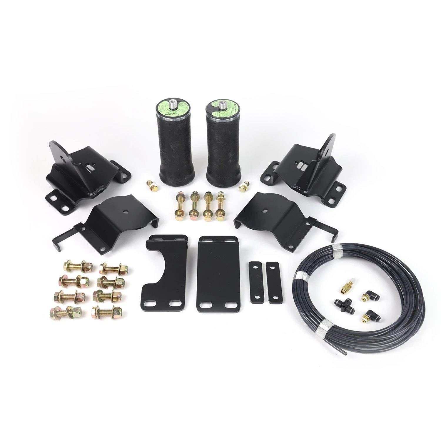 Load Leveling Air-Assist Kit Fits Select Chevy Silverado, GMC Sierra 1500 Trucks with Ridetech Lowering System [Rear]