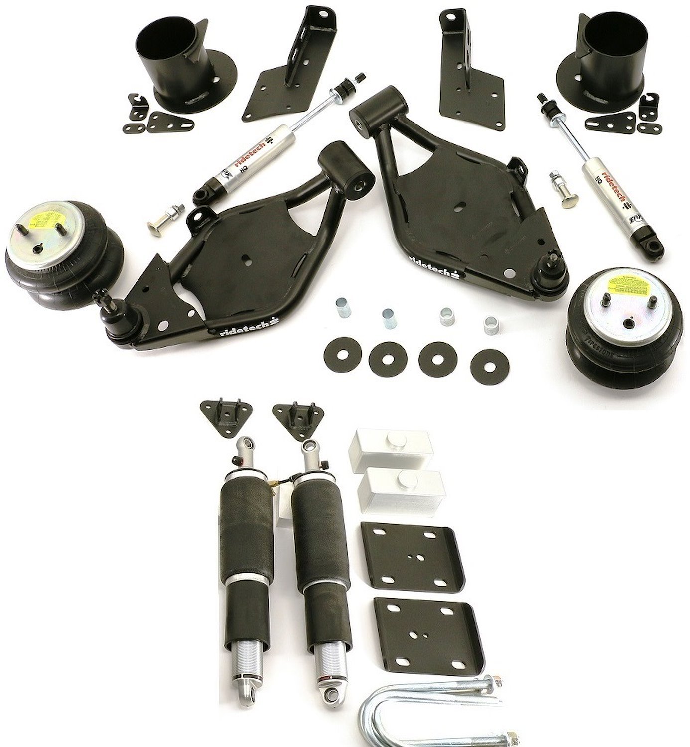 Air Suspension System for 64-69 Lincoln. Includes front HQ Series Shocks/ front CoolRide/ lower Stro