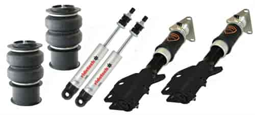 Air Suspension System for 15-up Mustang. Includes HQ Series front Shockwaves/ rear CoolRide and HQ S