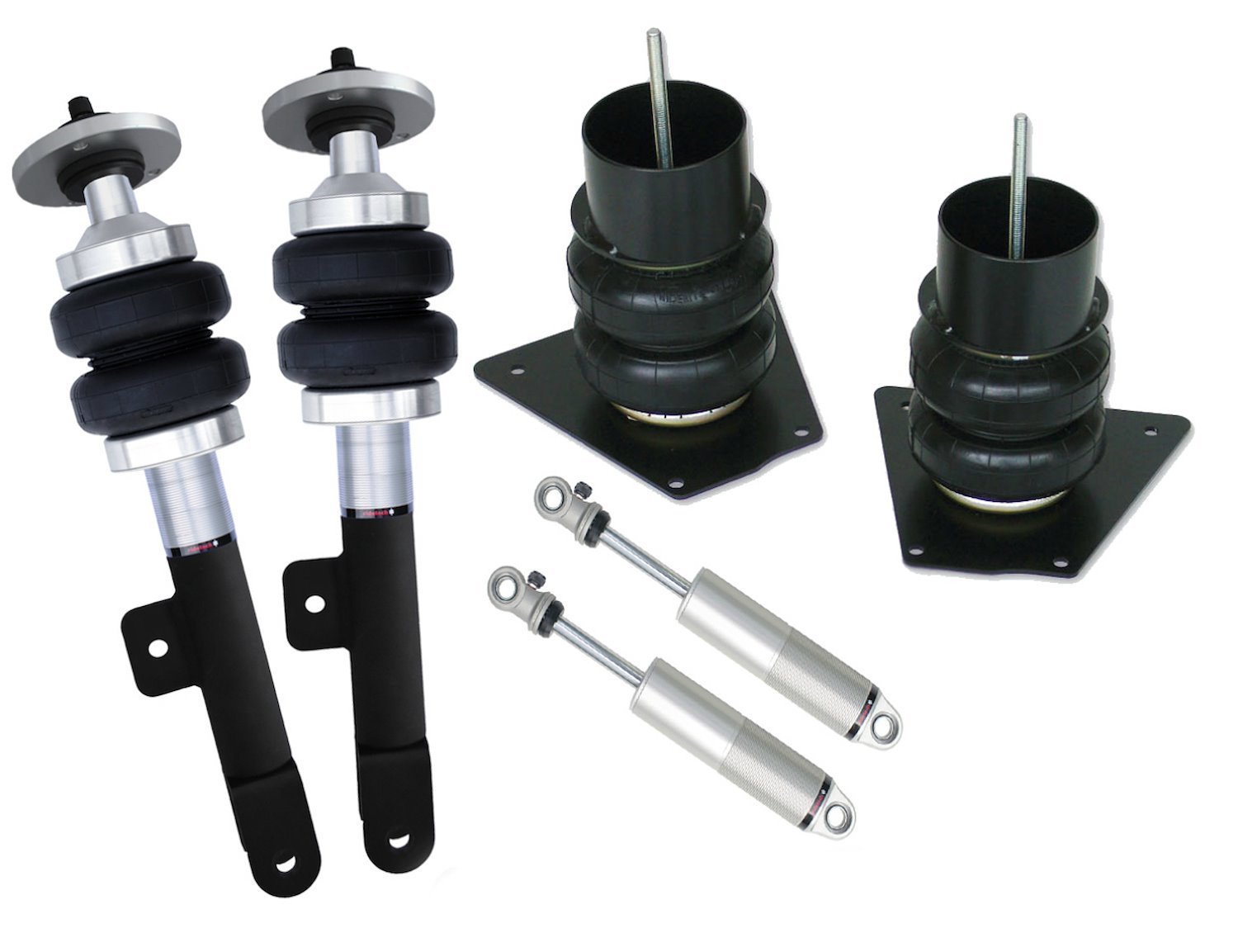 Air Suspension System for 04-up Charger/ Challenger/ 300C and Magnum. Includes HQ Series front Shock