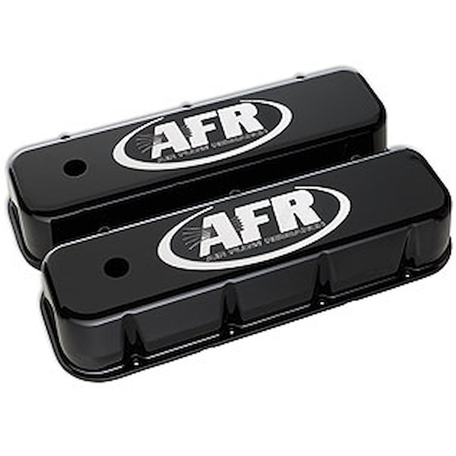 Cast Aluminum Tall Valve Covers for Big Block Chevy [Black]