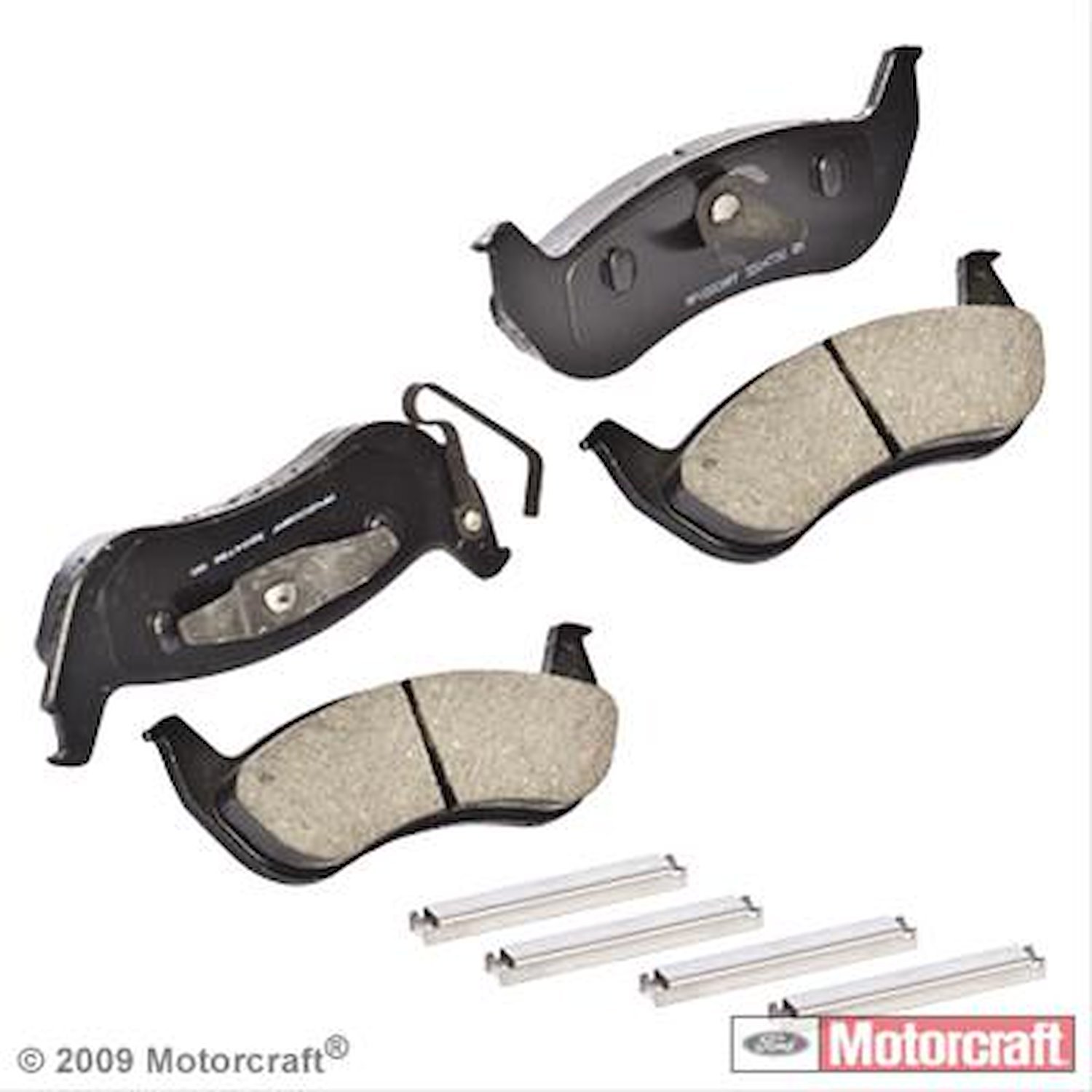 Disc Brake Pad Set for Select 2003-2011 Ford, Lincoln, Mercury