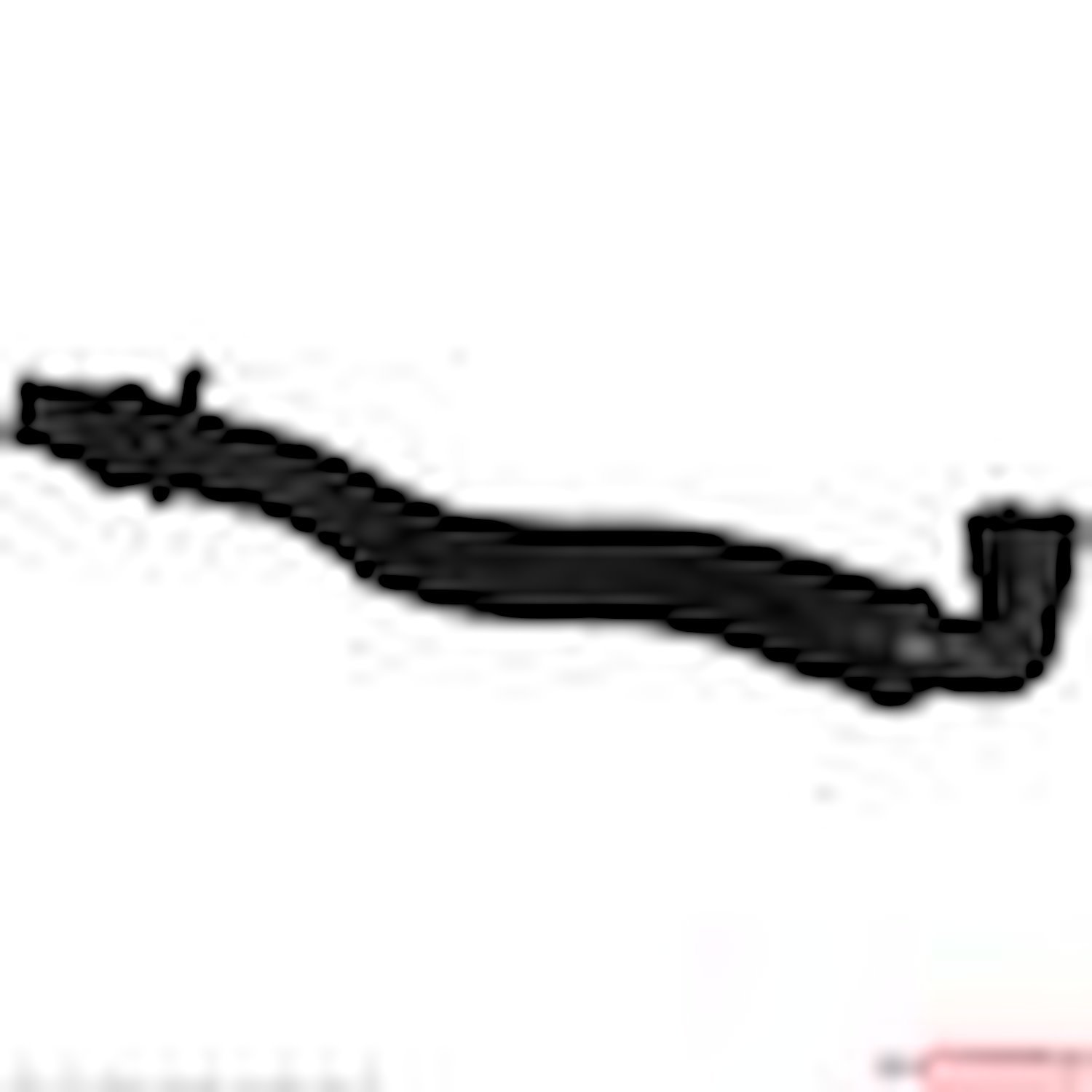 Radiator Coolant Hose for Select 2008-2010 Ford Super Duty