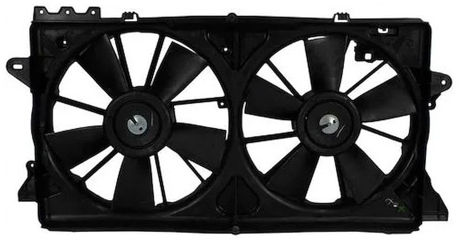 Cooling Fan Assembly Fits Select 2010-2017 Ford, Lincoln SUV, Truck
