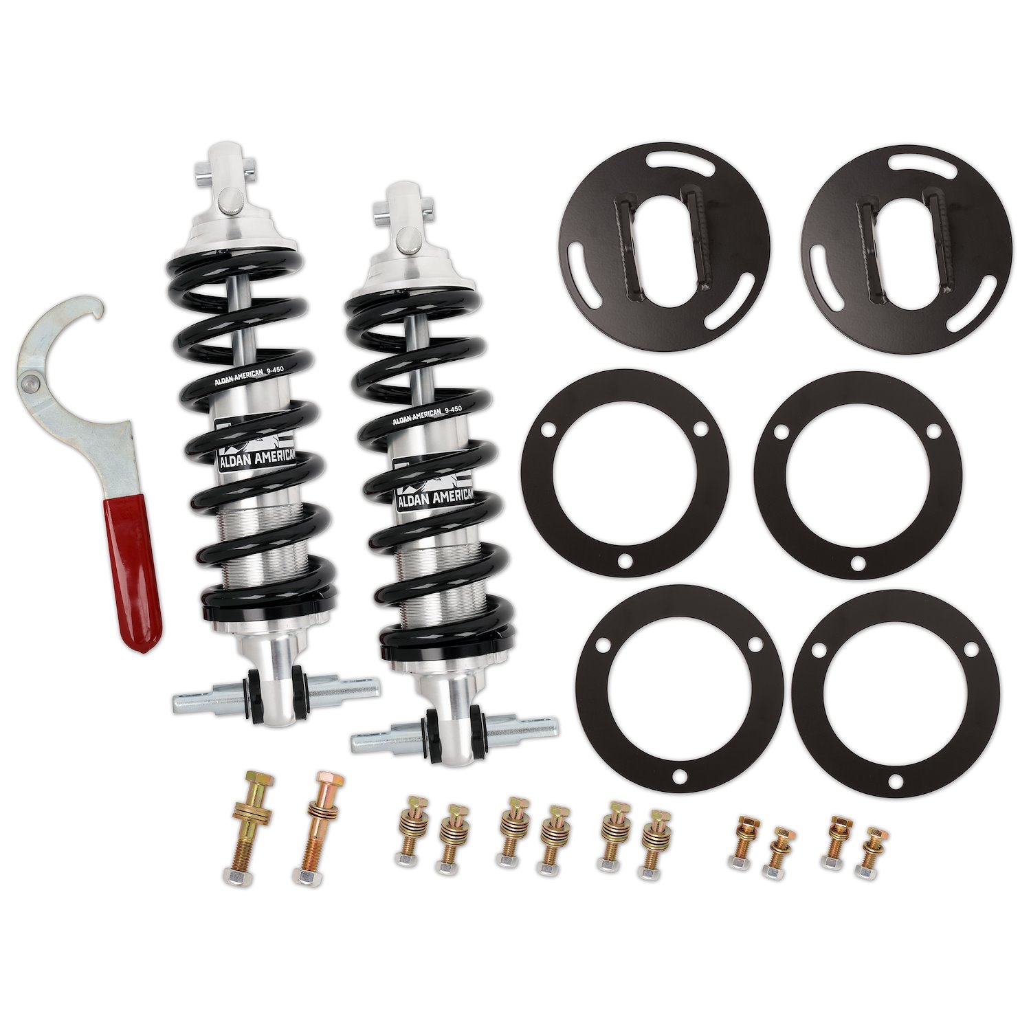 Road Comp Series Rear Coilover Conversion Kit Ford Single-Adjustable [Spring Rate: 550 lbs./in.]