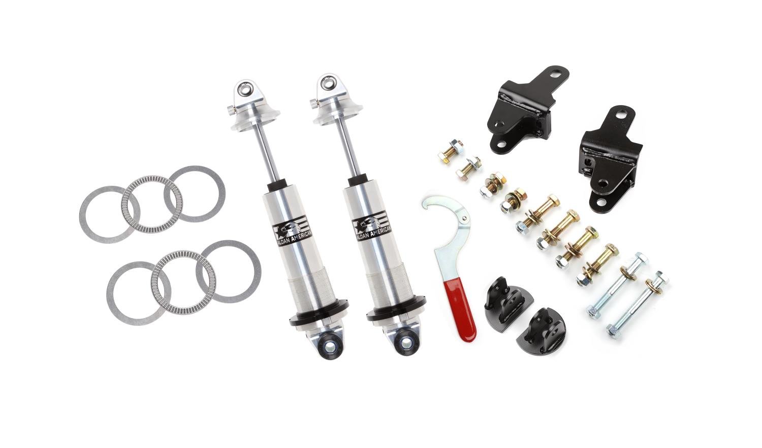 Road Comp Series Rear Coilover Conversion Kit 1979-2004 Ford Mustang, Single-Adjustable
