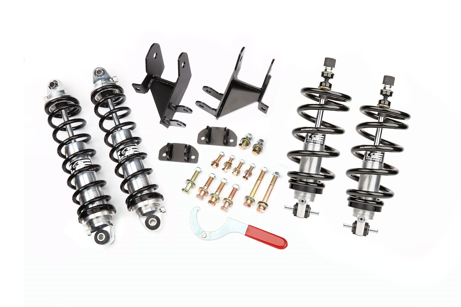 RCX-Series Front and Rear Coil-Over Kit 1964-1967 GM A-Body [Spring Rate: 550 lbs./in. Front, 160 lbs./in. Rear]