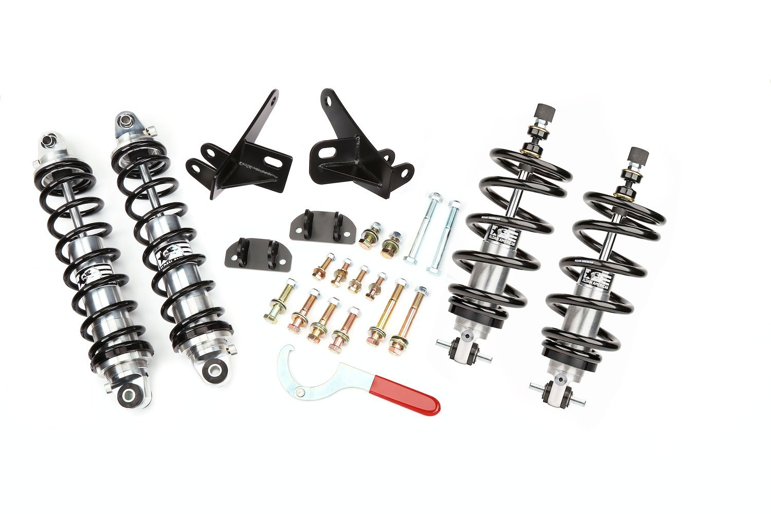 RCX-Series Front and Rear Coil-Over Kit 1978-1988 GM G-Body [Spring Rate: 450 lbs./in. Front, 160 lbs./in. Rear]
