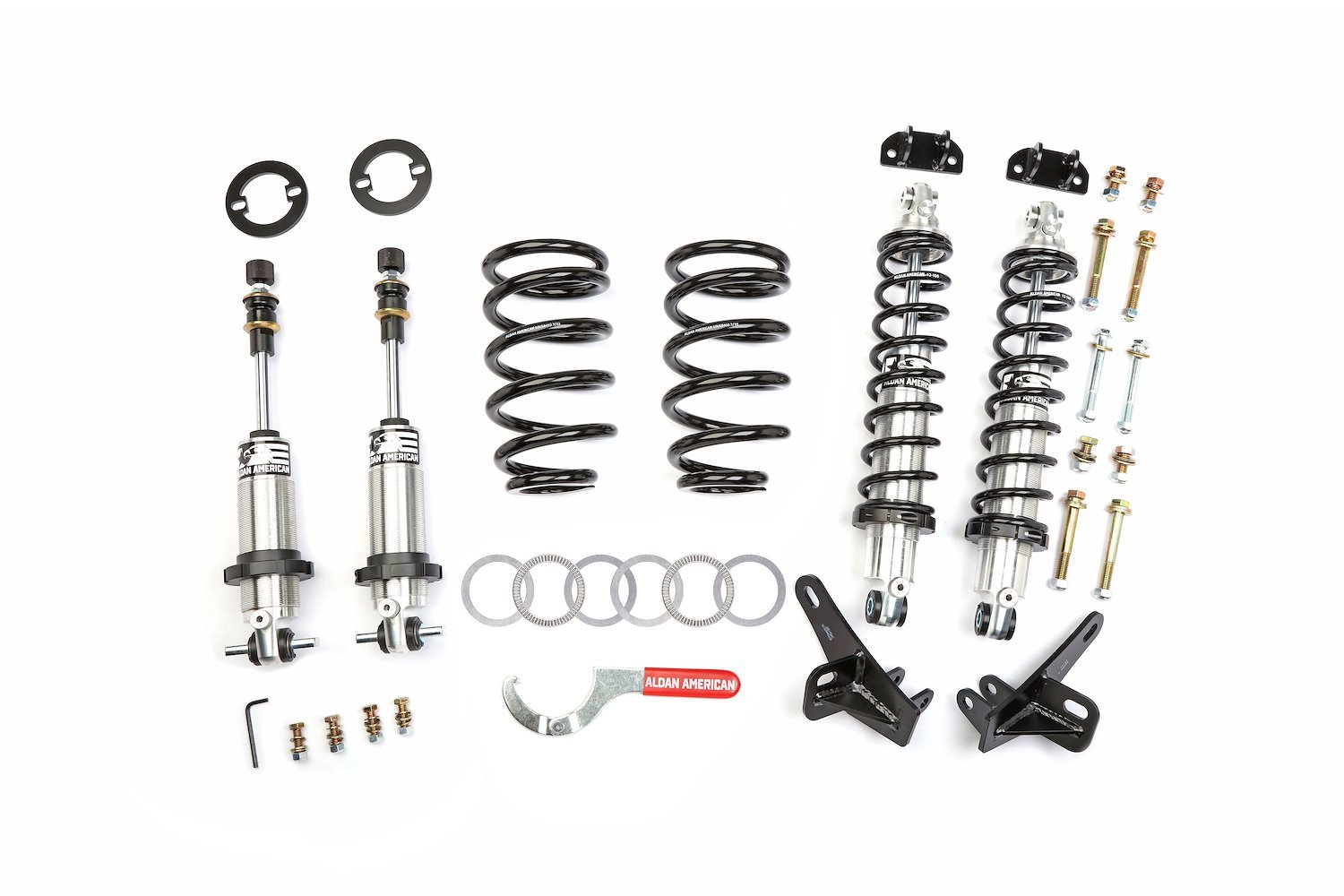300339 Road Comp Double-Adjustable Front/Rear Coilover Conversion Kit for 1978-1988 GM G-Body Small Block [22-24 in. Wheels]