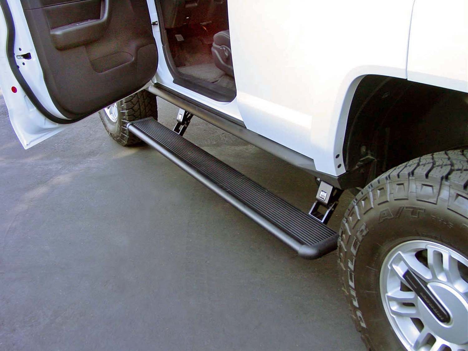 75116-01A PowerStep Automatic Running Boards, Fits 2005-2010 Hummer H3, 2009-2019 Hummer H3T