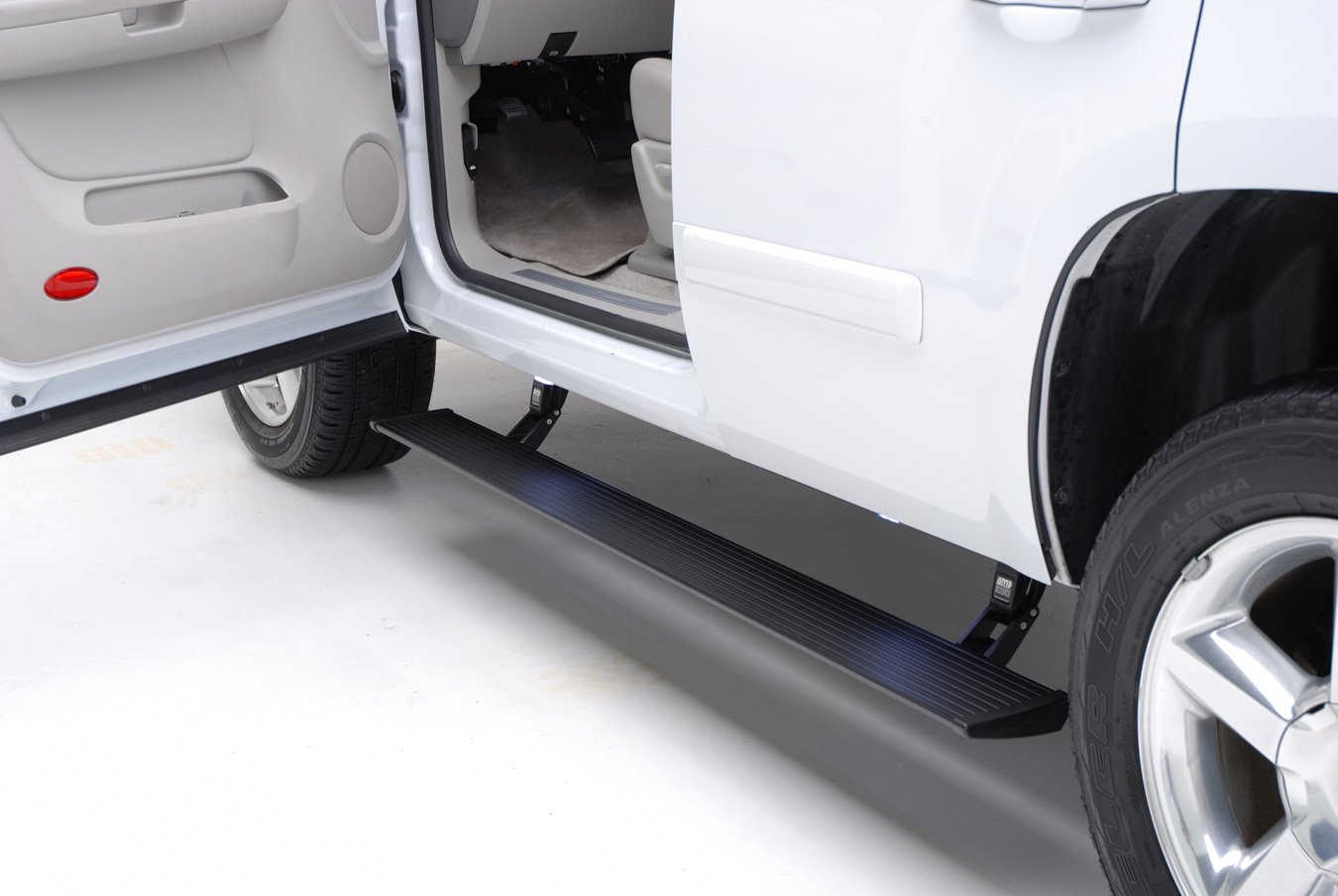 76254-01A PowerStep Automatic Running Boards, Fits Select GM Silverado/Sierra 1500/2500/3500, Double/Crew Cab