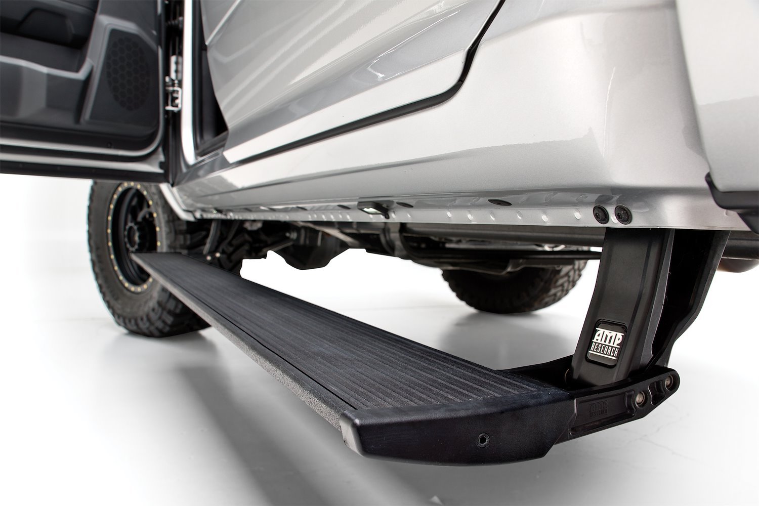 76255-01A PowerStep Automatic Running Boards, Fits Select GM Silverado/Sierra 1500/Double/Crew Cab